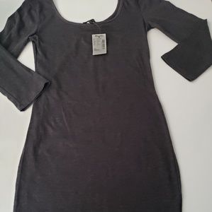 LONG SLEEVE MINI DRESS